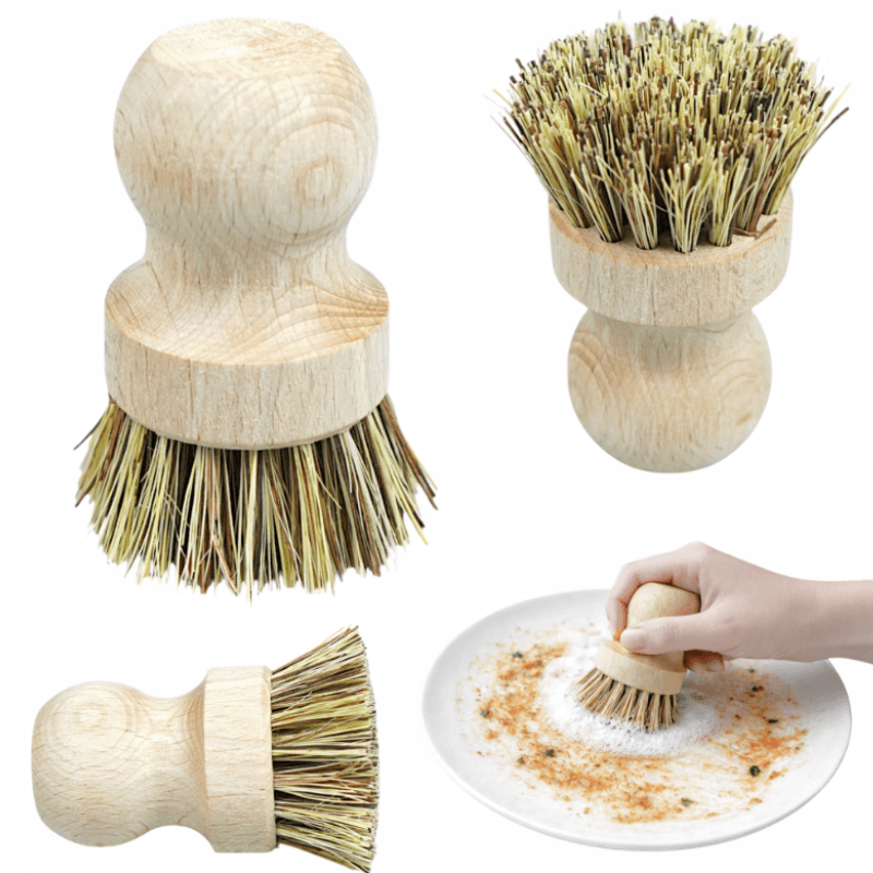 Bambusowa szczotka do mycia naczyń